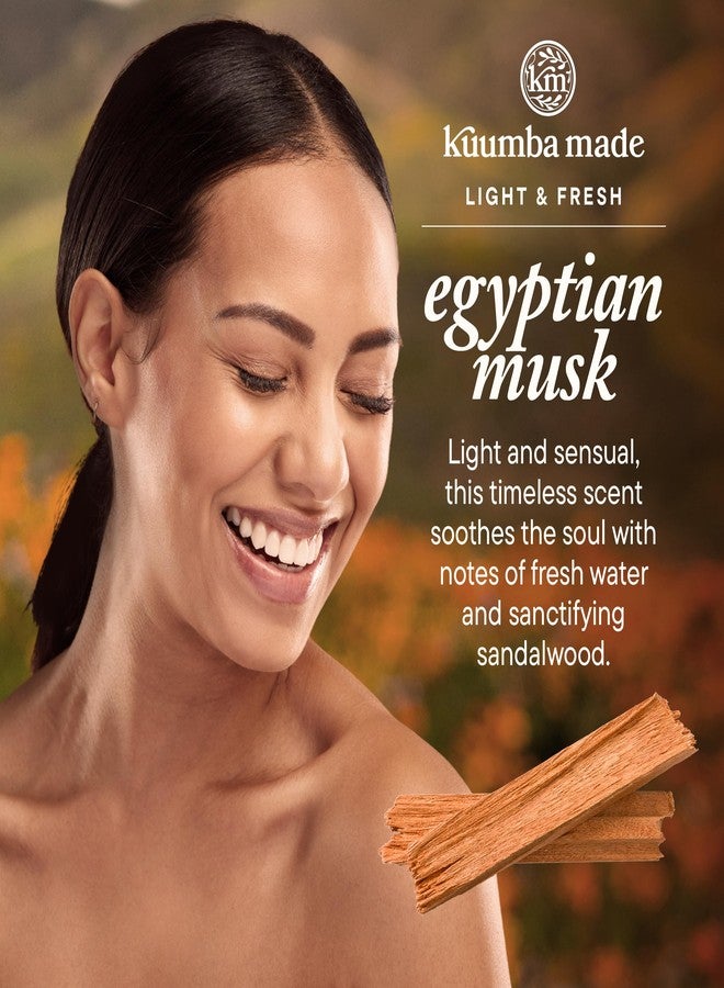 Kuumba Made Egyptian Musk Body Lotion, Hydrating Daily Moisturizer with Shea Butter & Botanical Oils, Vegan, 6.75 Oz - Image 3